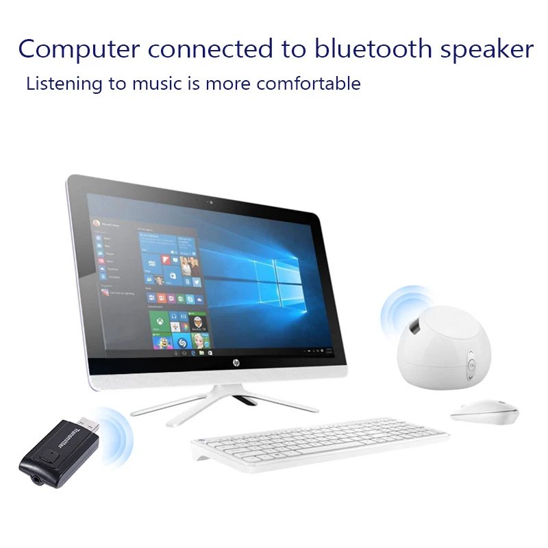 Соединение через usb и беспроводное Bluetooth V4.2 передатчик аудио музыка стерео