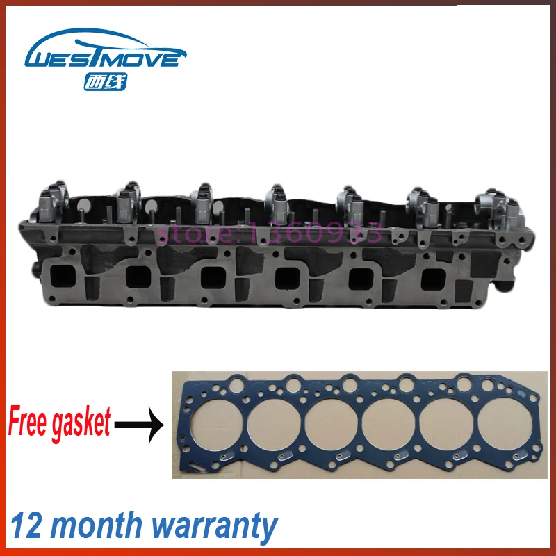 Головка цилиндра для Toyota Land cruiser 4 2 td 4164cc 24 В L6 Двигатель: 1HDFTE 1HD 1HD-FTE 11101-17042 11101-17044