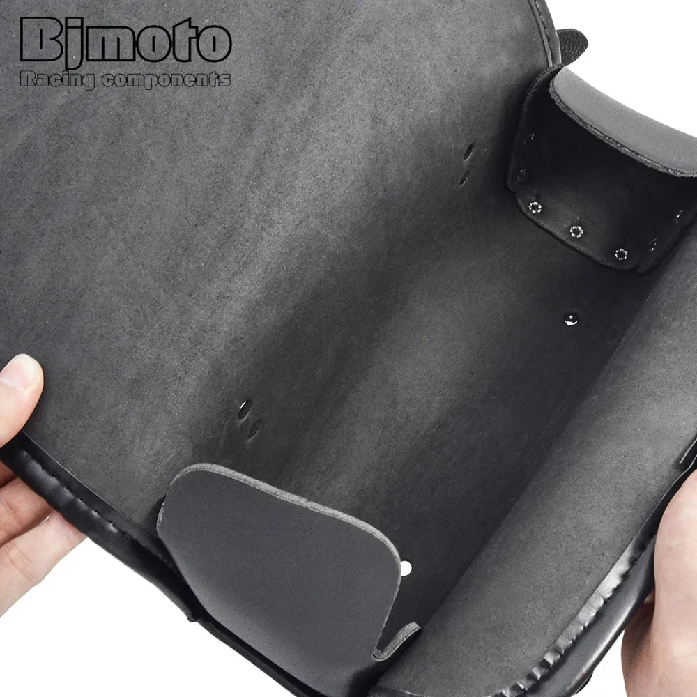 BJMOTO новая сумка для инструментов из искусственной кожи с вилкой спереди багажа