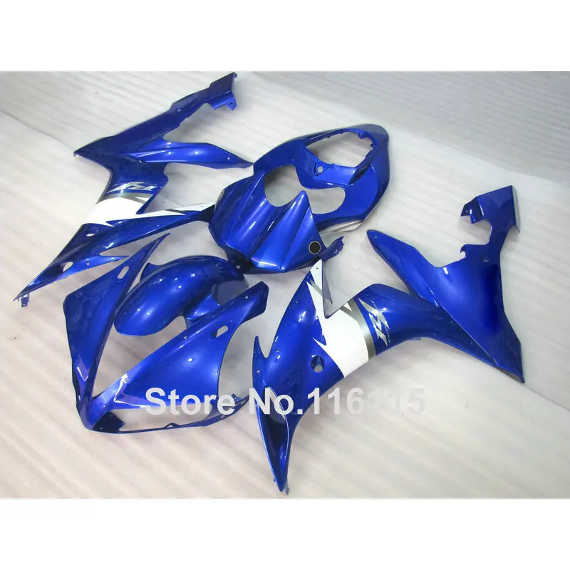 

Комплект обтекателей под давлением для YAMAHA YZF R1 2004 2005 2006 синий белый комплект пластиковых обтекателей YZF-R1 04-06 SK44