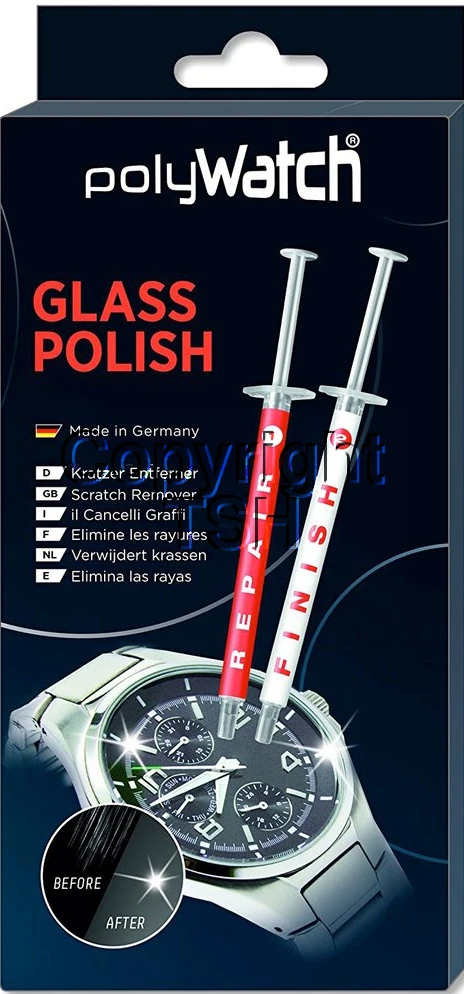 POLYWATCH HIGH-TECH для удаления царапин стекло лак 1 шт