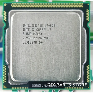 Процессор Intel Core I7 870 I7-870 I7 2,9 ГГц8 Мб разъем LGA 1156 поддерживаемая память ЦПУ: DDR3-1066, DDR3-1333