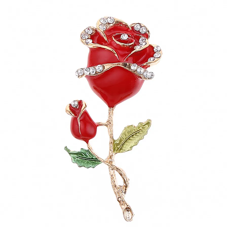 PF 3D Роуз Цветок Горный Хрусталь Аппликация Металла Стразовая Исправлениях
