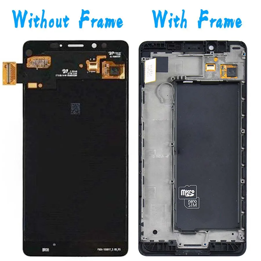 ЖК дисплей 5 2 дюймов с сенсорным экраном и дигитайзером в сборе для Microsoft Nokia Lumia 950