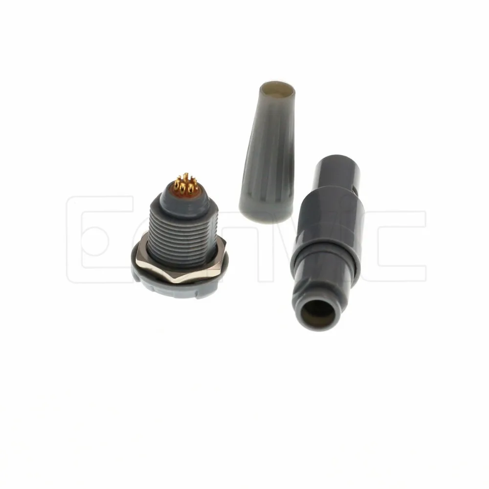 1p пластиковые медицинские PAG PKG 8 pin push pull Redel разъем штекер гнездо|connector pin|connector