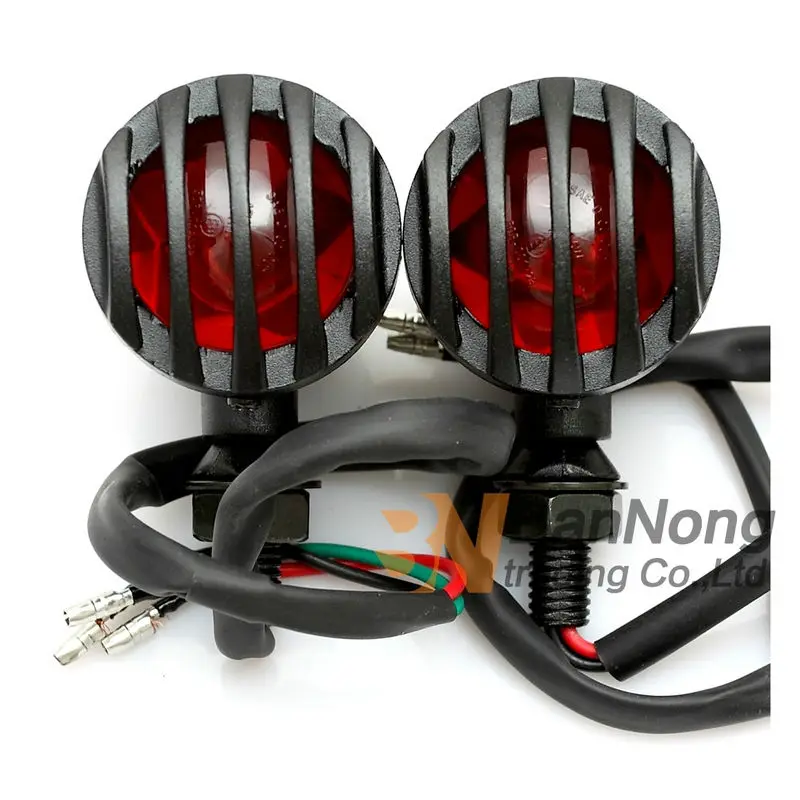 Мотоцикл ретро металлический забор поворотные сигнальные огни рулевая лампа для
