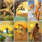 Картины для творчества, алмазная вышивка, рукоделие, алмазная живопись, вышивка крестиком, наклеенная живопись, модное украшение для дома