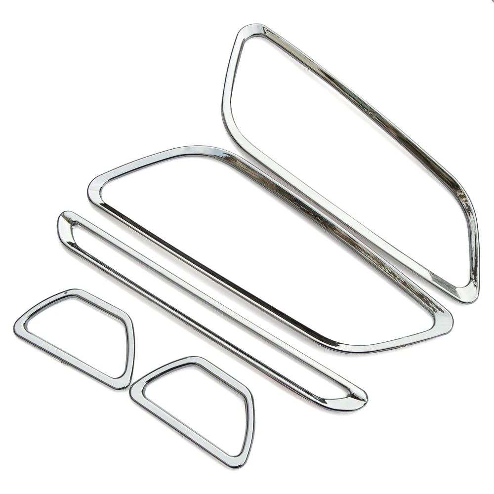 5 шт. Комплект ABS хромированное украшение для интерьера на выходе Ford focus 3 2012