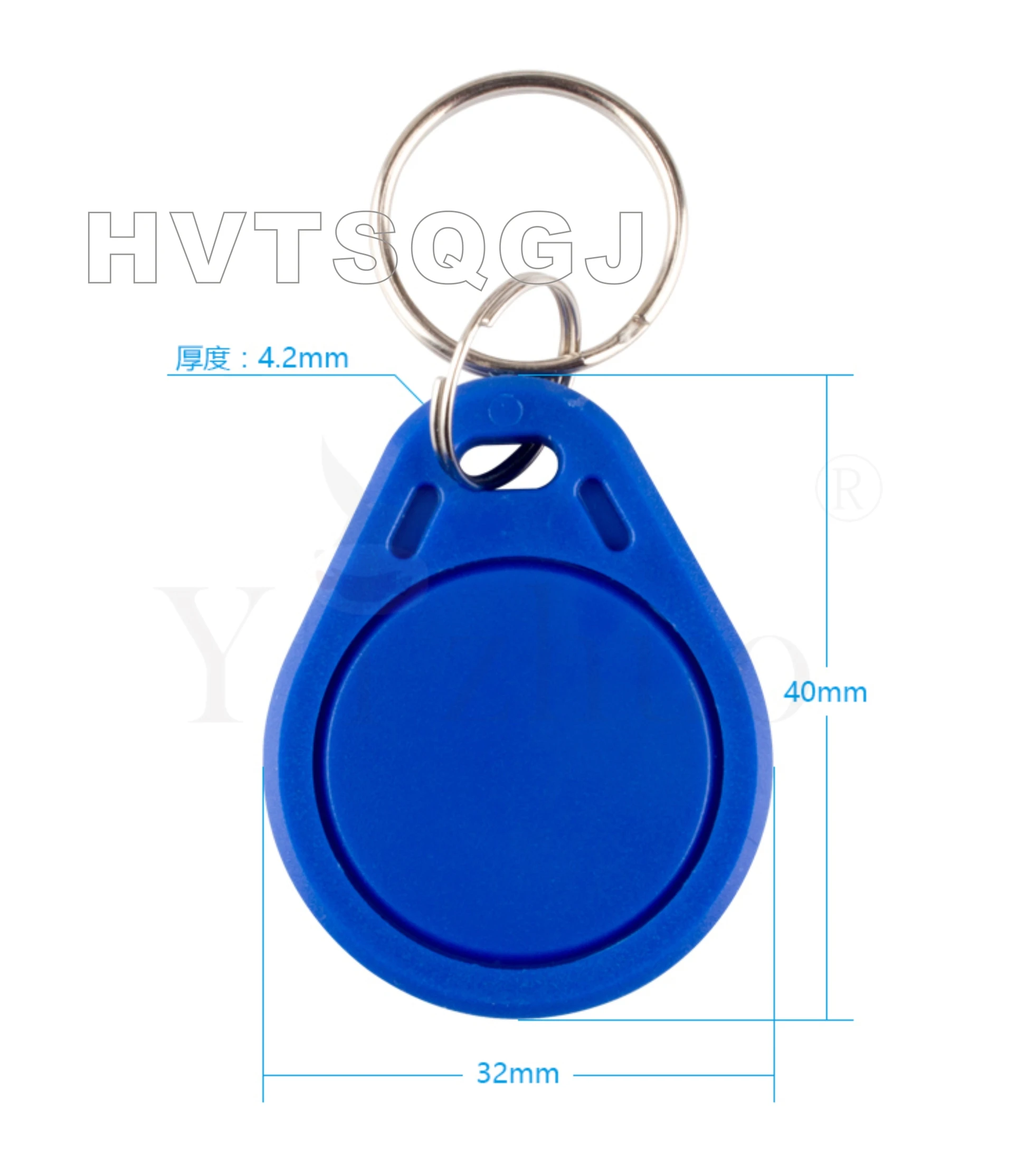 Брелки для ключей T5577 с возможностью записи RFID 500 кГц 125 шт.|IC/ID карты| |