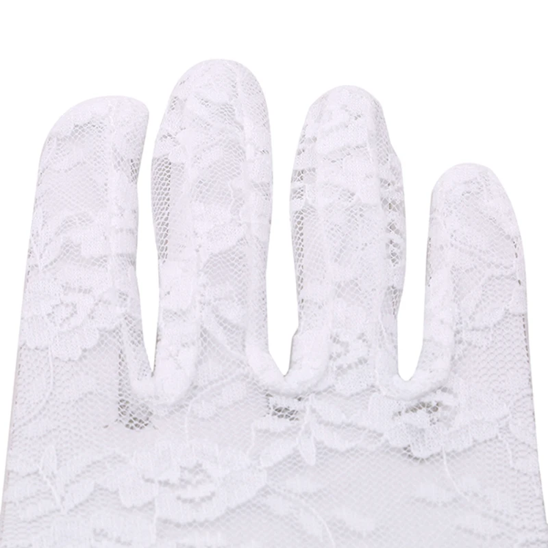 New Arrival Party Sexy Dressy Gloves Women Lady Lace Mittens Accessories Sunscreen Summer Full Finger Girls Fashion | Аксессуары для