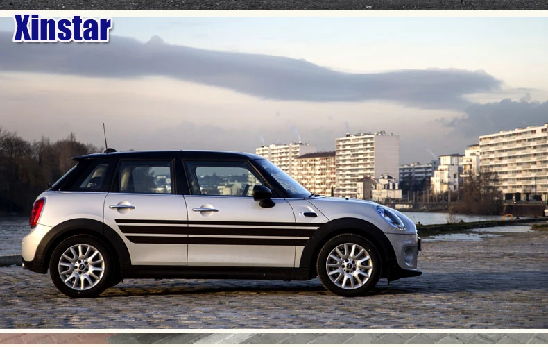 Наклейка на боковую полоску автомобиля внешнее украшение для BMW Mini cooper clubman countryman