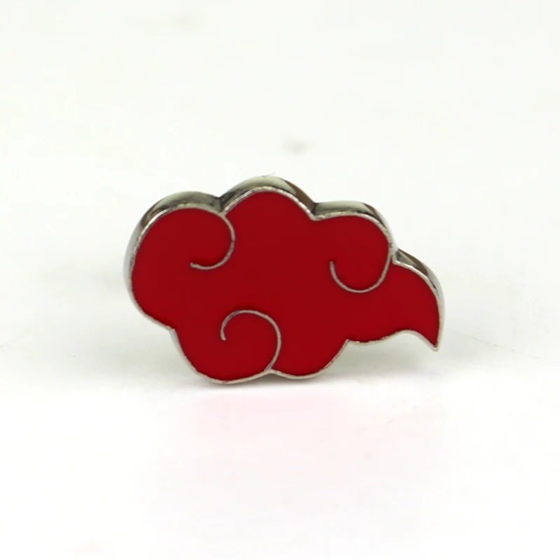Dongsheng аниме облако Форма красного цвета эмалевые запонки для Для мужчин рубашка