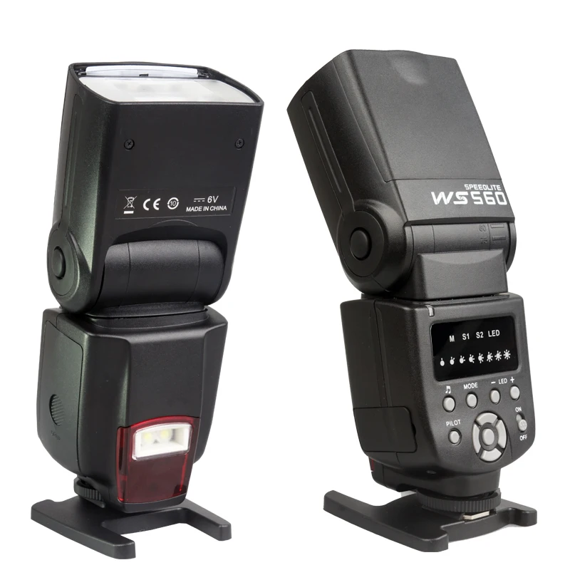 Камера Вспышка ttl Speedlite регулируемый светодиодный светильник Универсальный