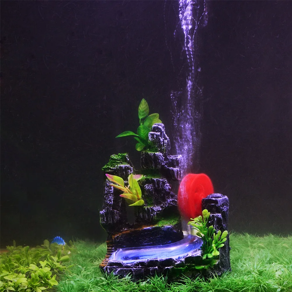 Искусственная горная смотровая КамениЯ прячущаяся пещера аквариумное украшение