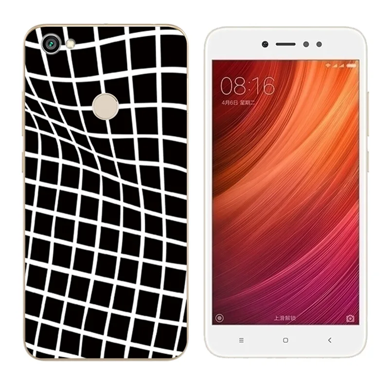 Чехол для Xiaomi Redmi Note 5A Prime чехол мягкий TPU силиконовый с принтом Capas |
