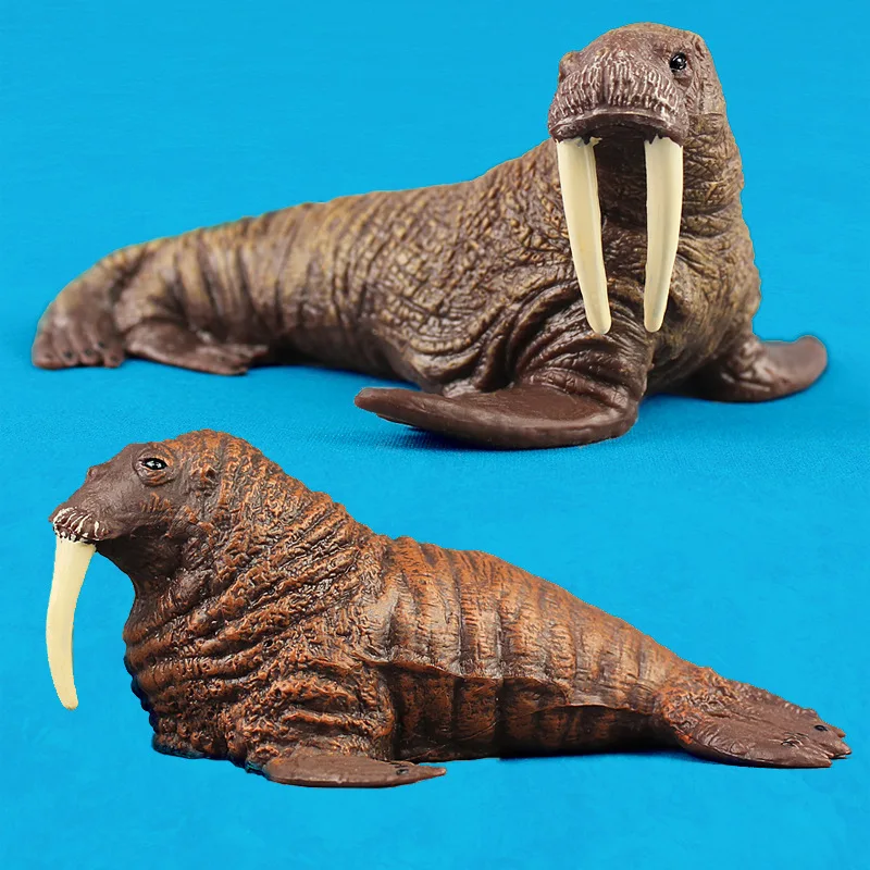 

Sealife Ocean Animal Walrus Figurine Figure Toy Kids Gift Educational Toy