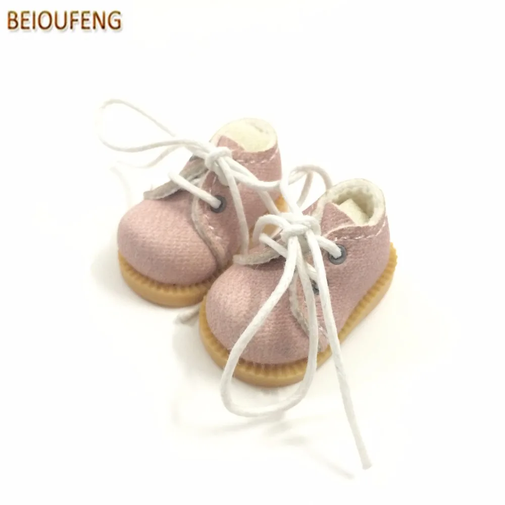 Кроссовки BEIOUFENG обувь для кукол 3 8 см мини игрушечные сапоги куклы Blythe