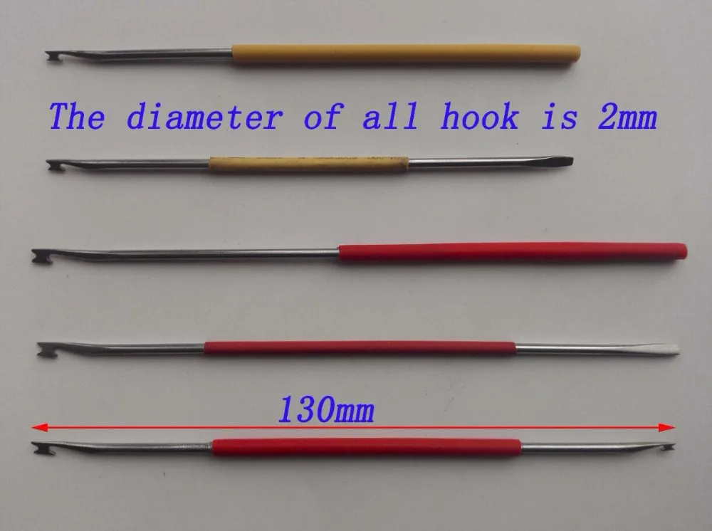 Инструмент для ремонта древесного ветра пружинный крючок саксофона флейты кларнет гобоя Bassoon ремонт|Детали