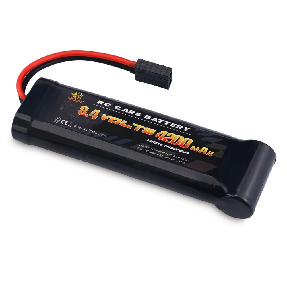 Melasta 8,4 V 4200mAh 7 ячеек плоский блок NiMH аккумулятор с разъемом Traxxas для RC гоночных автомобилей игрушки хобби