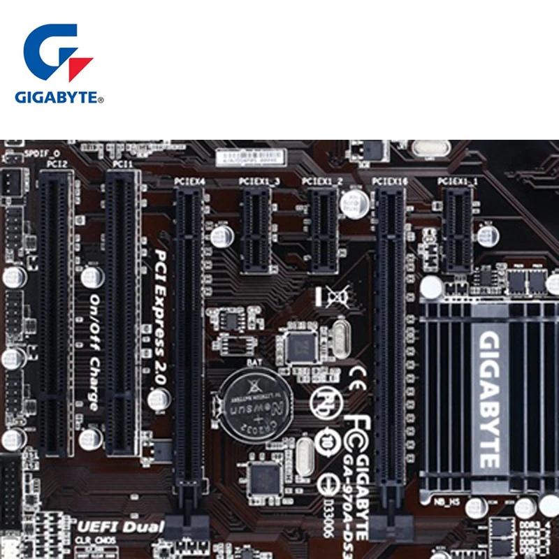 Оригинальная материнская плата AM3 AM3 AM3+ для AMD DDR3 DIMM Gigabyt GA-970A-DS3P USB3.0 32G Gigabyt 970 970A-DS3P для настольных ПК