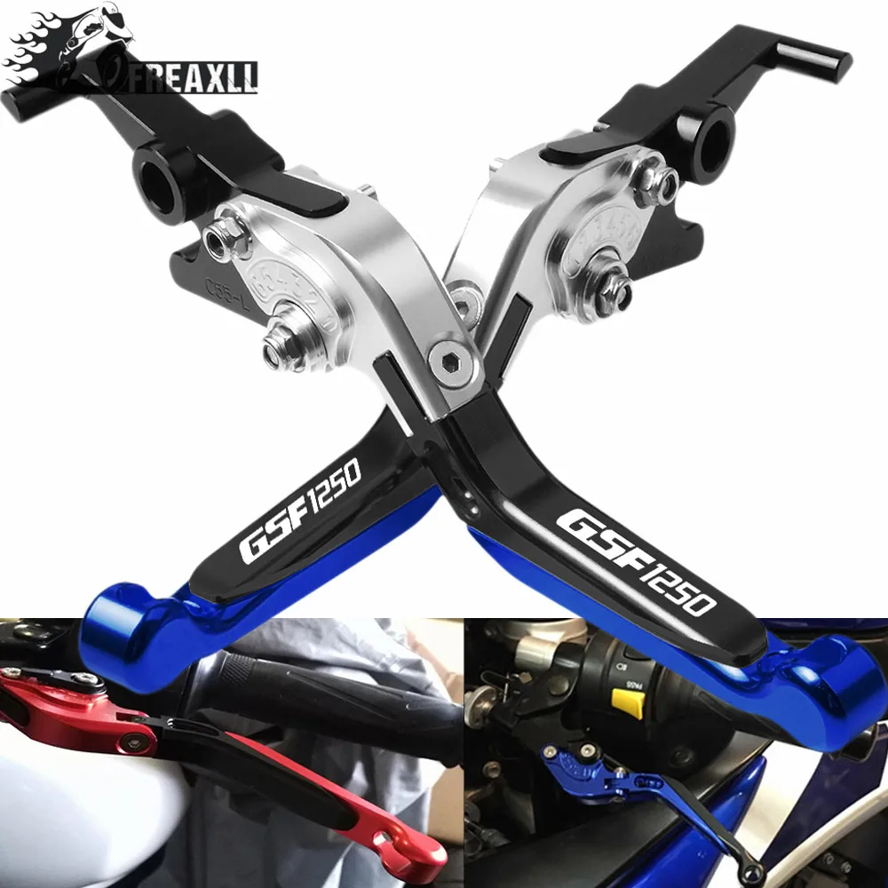 

Adjustable Extendable Folding CNC Motorcycle Accessories Brake Clutch Levers Handle Grips For Suzuki GSF1250 Bandit 2007-2015