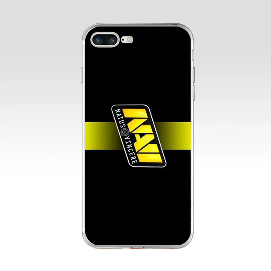 Гибкий тонкий мягкий силиконовый чехол 234FG natus vincere navi из ТПУ для Apple iPhone5 5s se 6 6s 7 8
