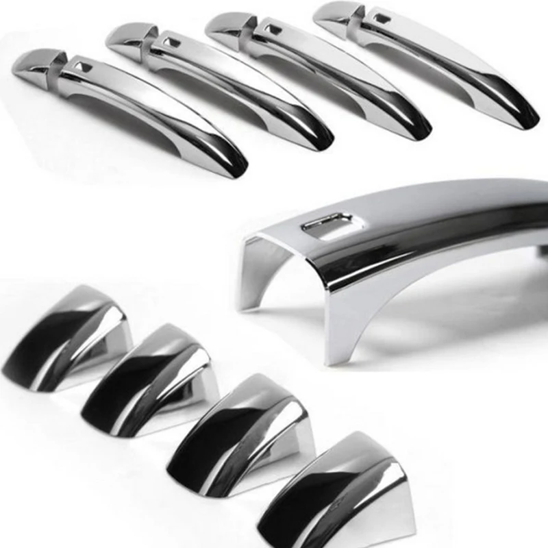 4 шт. накладки на дверные ручки автомобиля для AUDI Q5 2010 2011 2012 2013|chrome handles for cars|car
