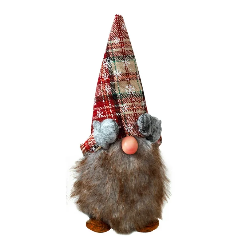 

Christmas Dolls Ornaments Santa Claus Snowman Elk Merry Christmas Favor Party Decorations for Home New Year Gift