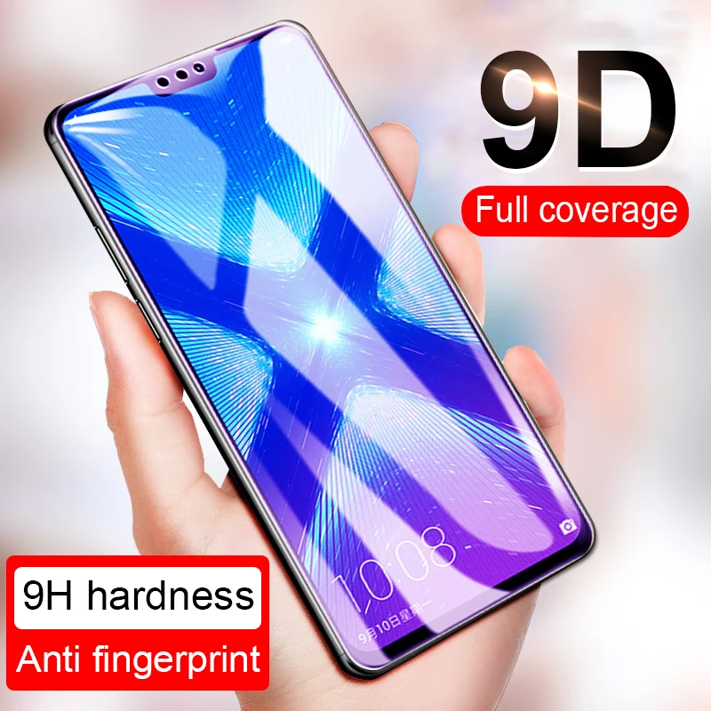 9D полноэкранное Защитное стекло для huawei Honor 8x 7a Pro, закаленное стекло, пленка для huawei Honor 7c 7x, защитное стекло