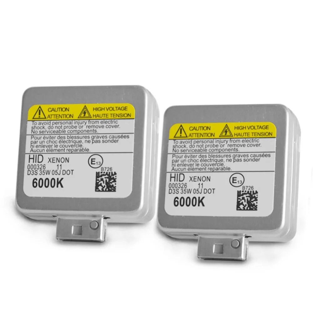 Одна пара D3S ксеноновая лампа 12V 35W HID комплект автомобильных фар замена ламп 4300k