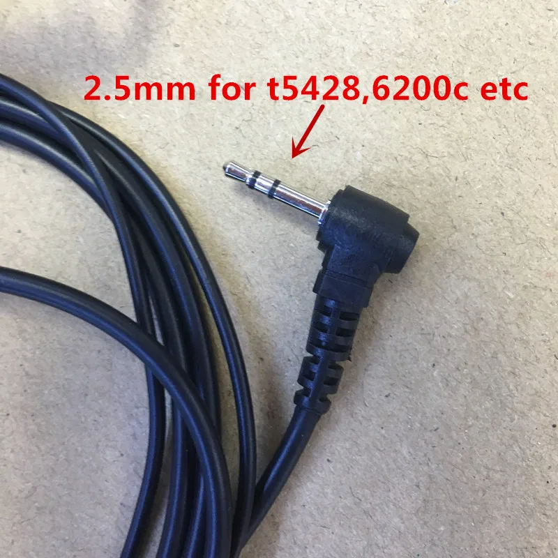 honghuismart Clear air tube headphone 2.5mm for motorola t5428 t5720 t5620 t6200c Hytera TC310 TC320 etc walkie talkie | Мобильные