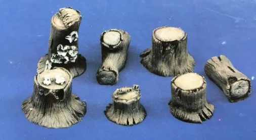 1/35 масштаб миниатюрные сцена аксессуары пни смолы модель комплект фигурка