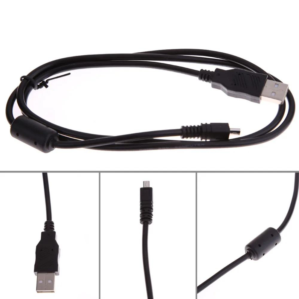 1 м 8 Pin USB камера кабель для передачи данных к ПК синхронизация фото цифровой Шнур