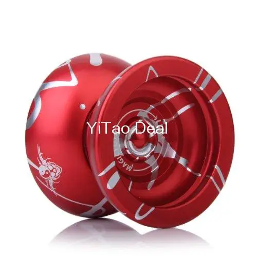 Новая версия Magic YOYO красный и серебряный N11 сплав алюминиевый Профессиональный Йо
