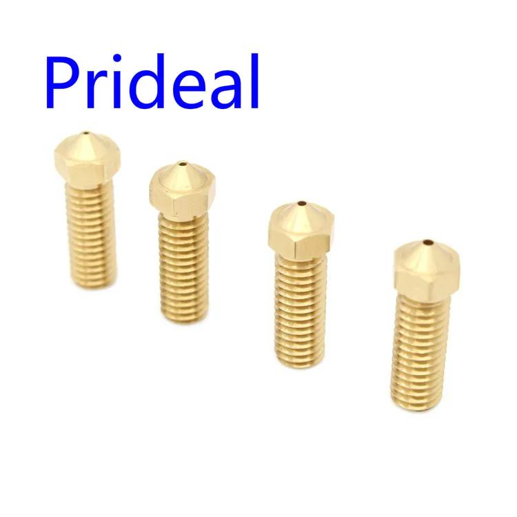 Удлиненная насадка из латуни Prideal медная удлиненная 0 6 мм/0 8 мм/1 2 мм для нити 1 75 M6 *