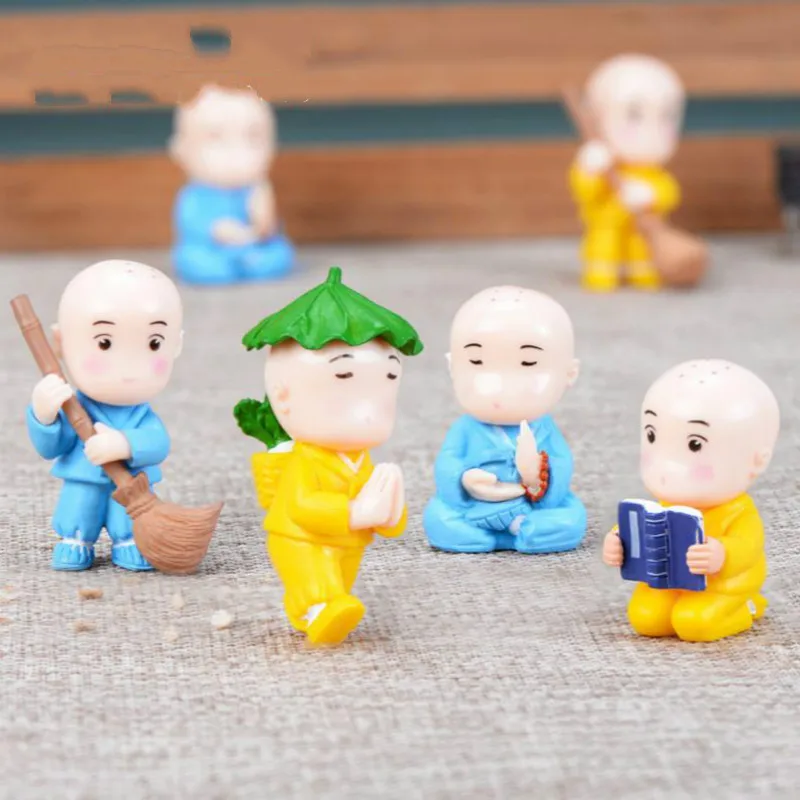 1 шт. Новое поступление миниатюрные Монки кунг фу декоративная модель