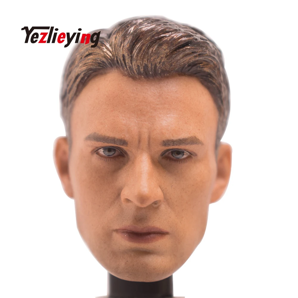 Мужская фигурка головы со звездами в масштабе 1/6 для тела 12 дюймов игрушечные