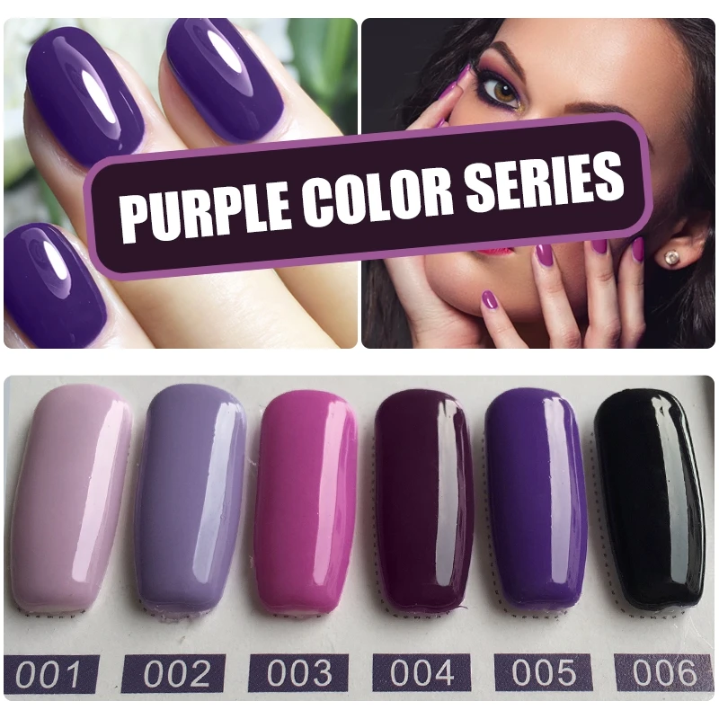 Гель-лак MIZHSE 6 шт. в наборе, лак для ногтей Esmaltes Para Pintar Unha, индивидуальная этикетка, УФ гель-праймер, Гель-лак для ногтей, лак для ногтей - Цвет: XYC
