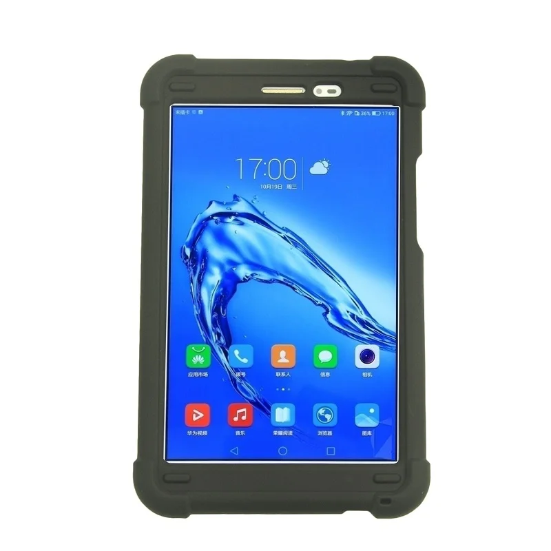 MingShore силиконовый чехол для Huawei MediaPad T2 8 0 Pro JDN AL00 W09 Прочный Honor Tablet 2 мягкий чехол|case
