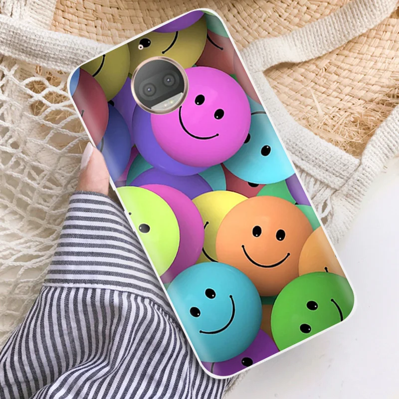 Прозрачный мягкий чехол из ТПУ для Motorola Moto C G7 Play Plus power Мобильный цветной телефона