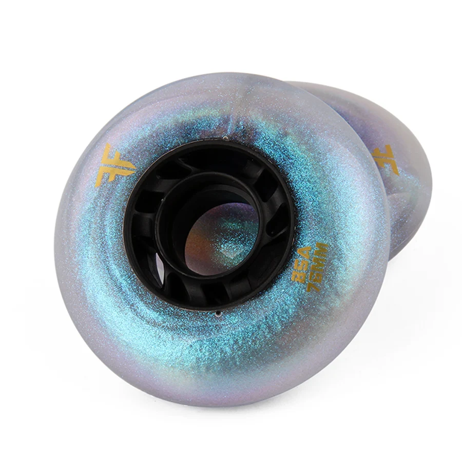 Роликовые коньки Starry Sky & Galaxy раздвижные устойчивые к катанию на колесах 86A Slalom 72 76