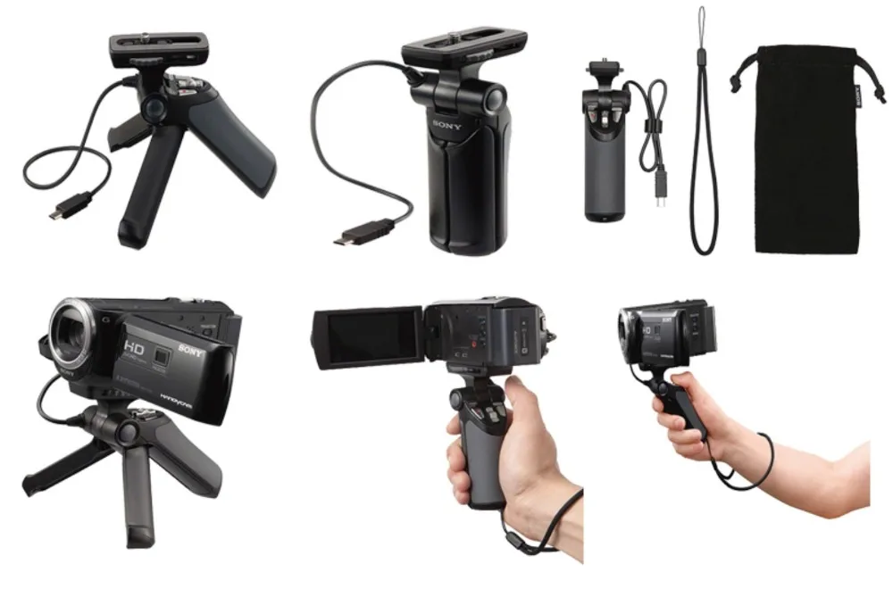 Sony GP-VPT1 мульти-функция съемки ручка для sony A6500 A6300 A6000 7R A7M2 A7SM2 RX100M5 RX100M3 HX90 WX500 ручка для съемки