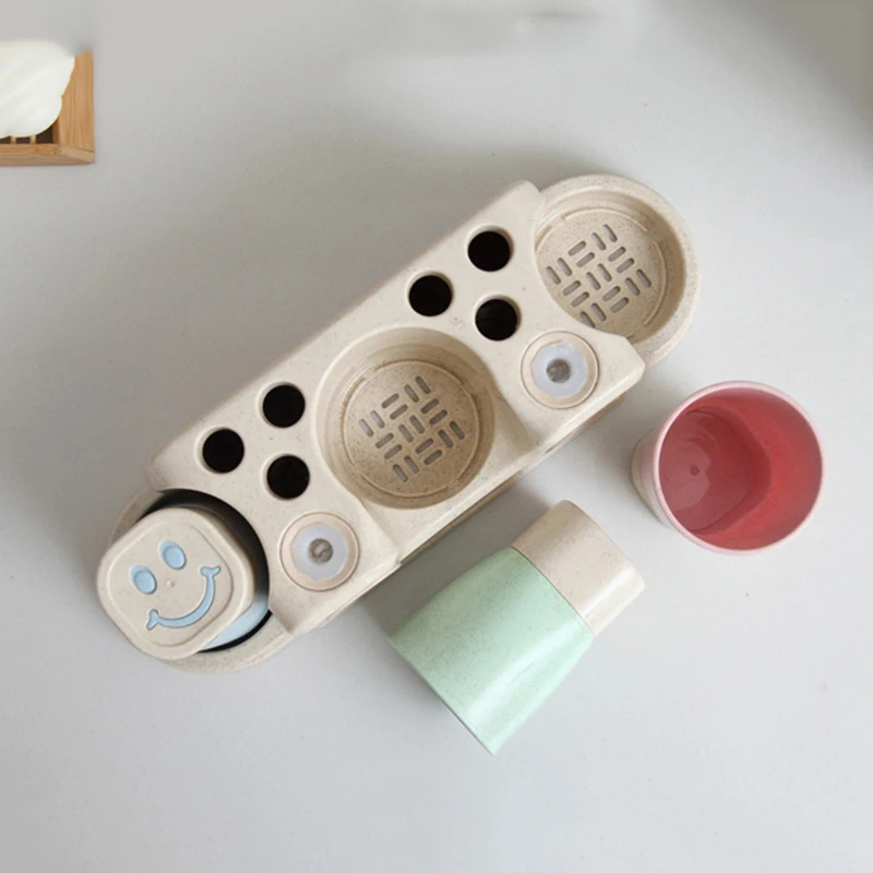 Держатель для домашней зубной щетки ONEUP автоматический дозатор пасты настенный