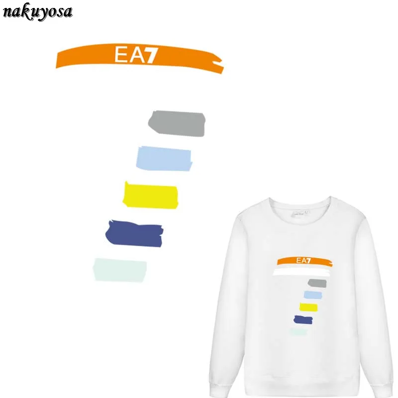 Стильные Стикеры с цифрой семь цветов железные нашивки для одежды сделай сам