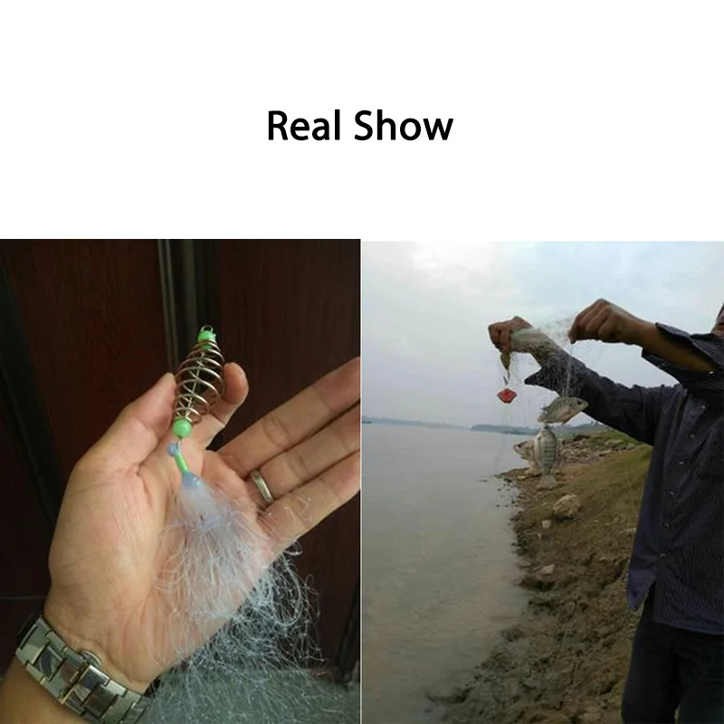 2 шт./лот медная пружинная рыболовная сеть маленькая сетка подходит для