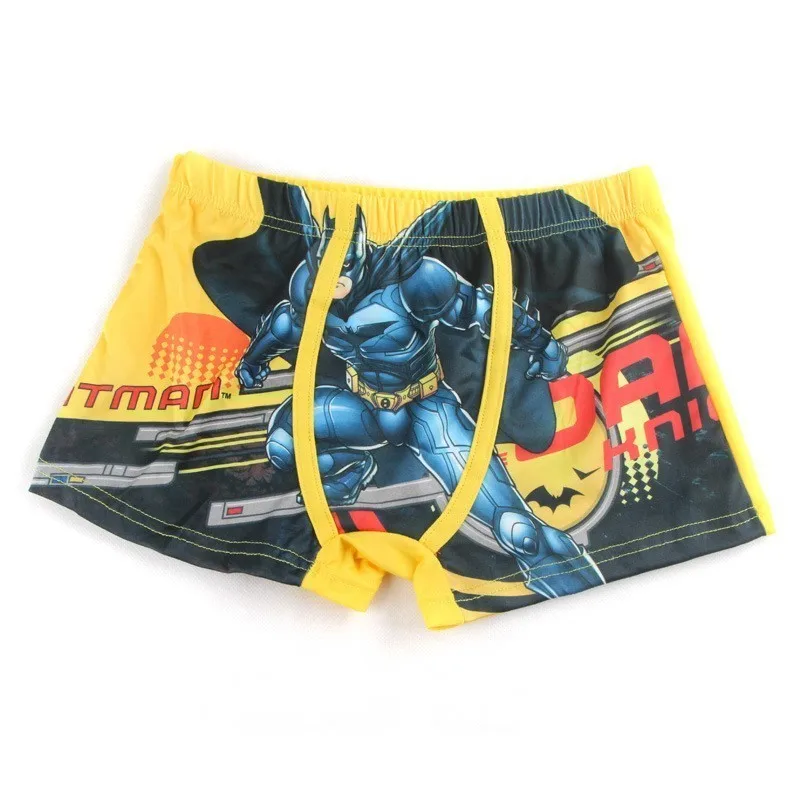1 трусики нижнее белье для малышей Детские Боксеры с рисунками из мультфильмов