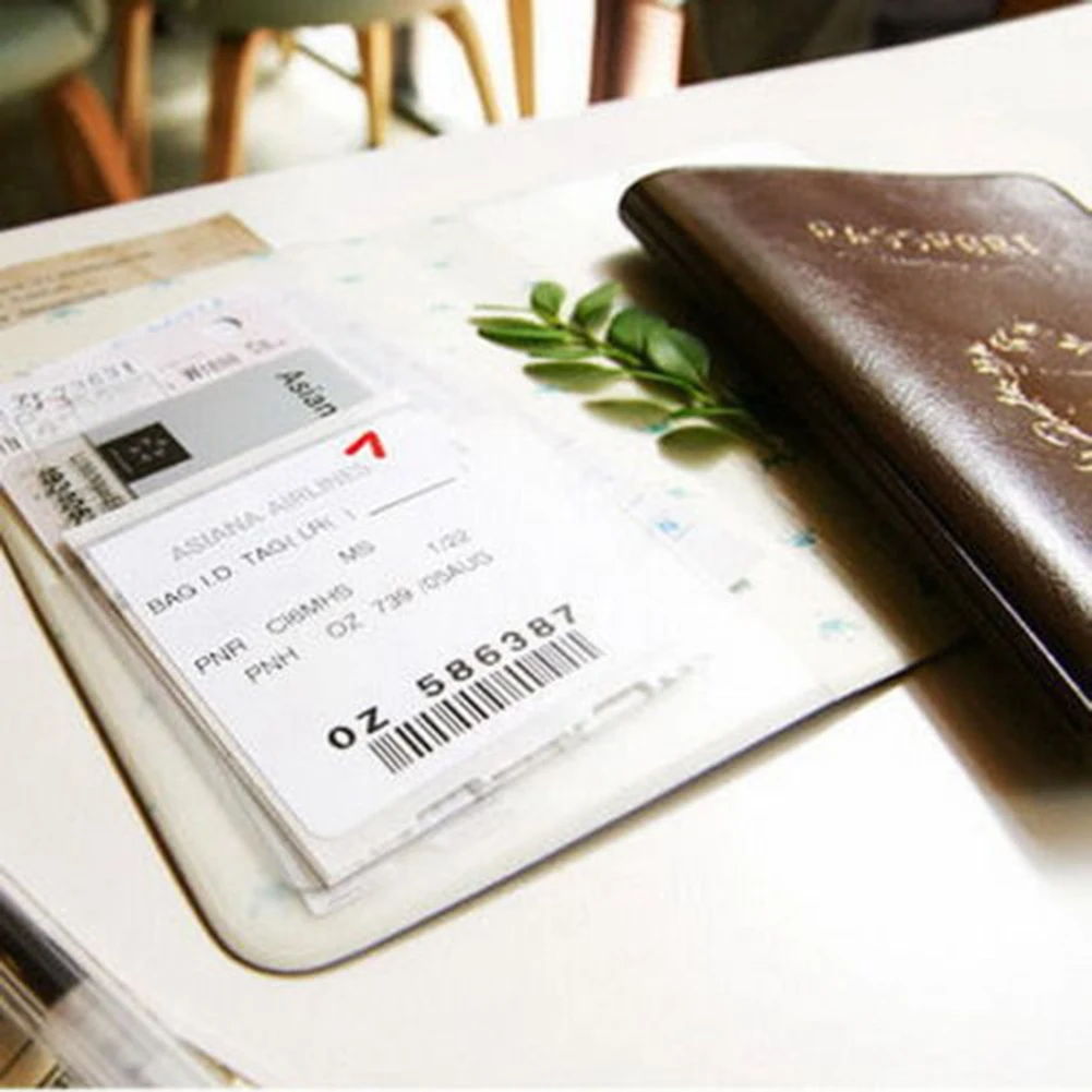 Дизайн путешествия утилита простой Паспорт ID карты Обложка держатель Чехол протектор кожи подарки из ПВХ 9R2P