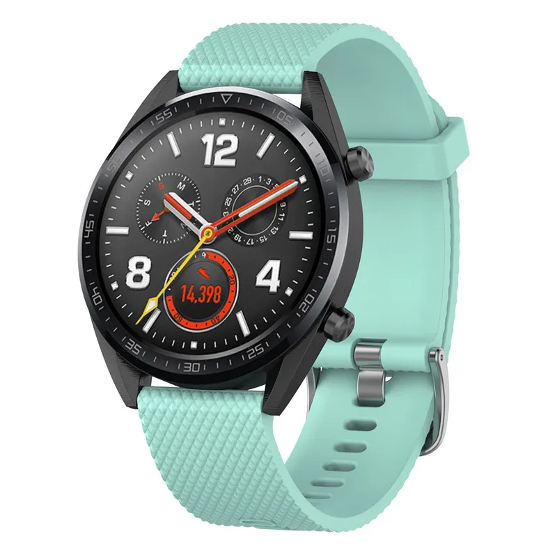 Спортивный силиконовый ремешок для huawei Watch GT Active/Honor Magic ремешок для часов GT элегантный браслет умный Браслет Сменный ремень