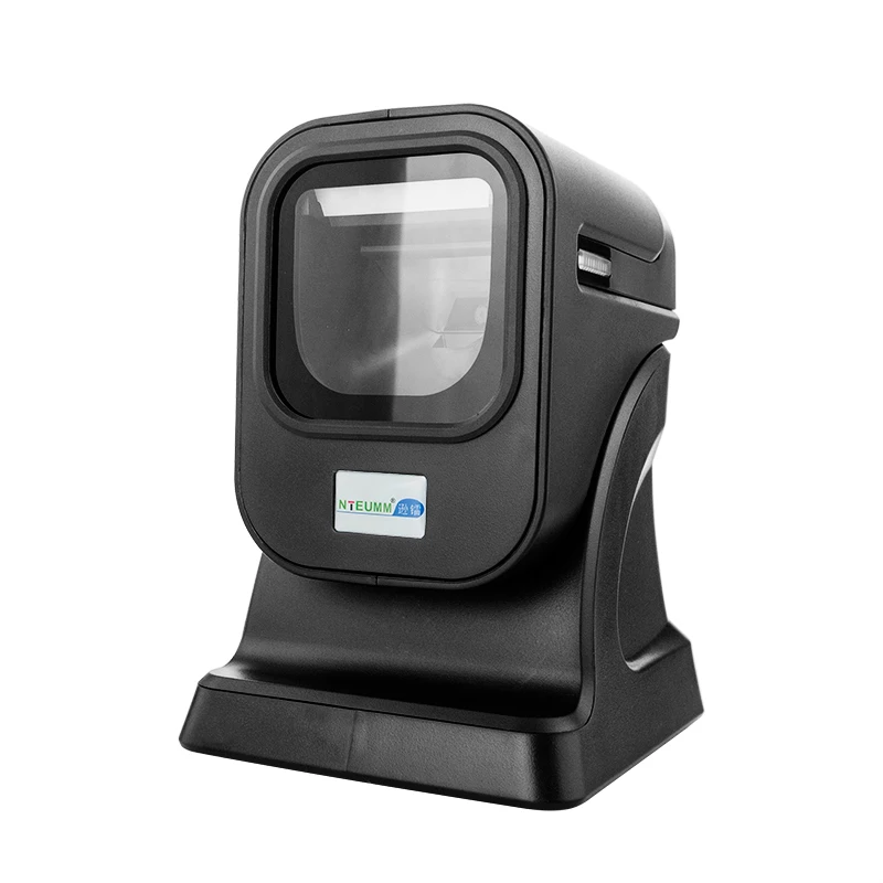 Новое изображение 2D Всенаправленный сканер штрих кода настольный считыватель