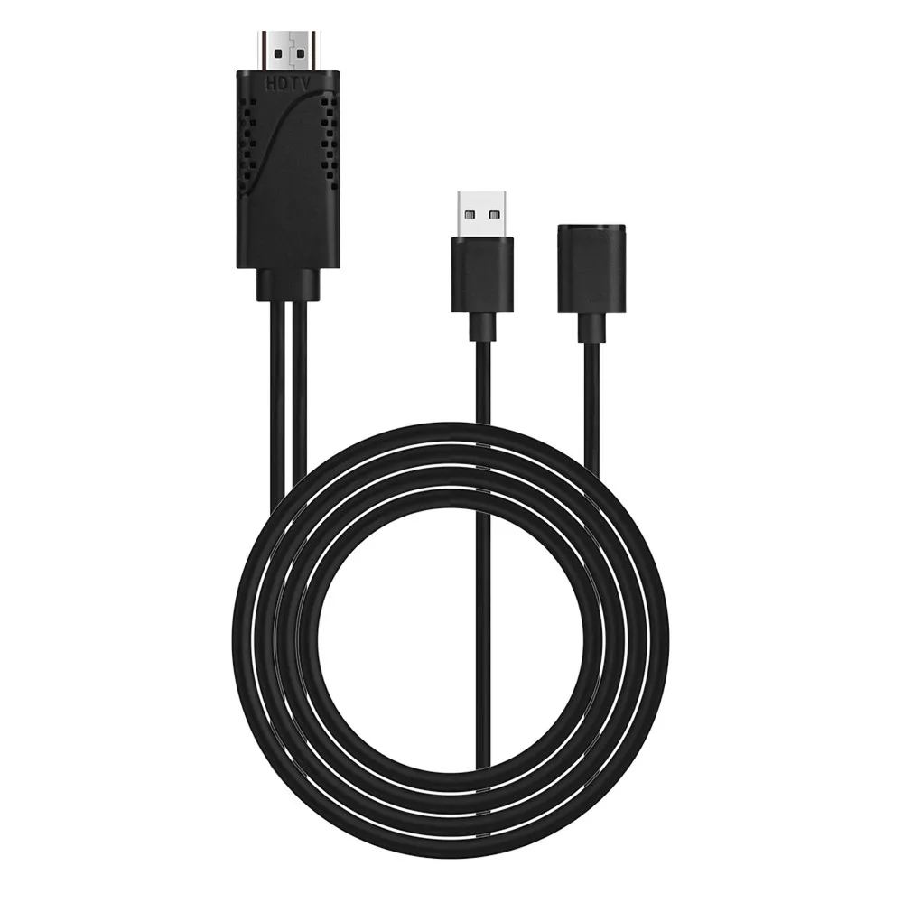CARPRIE видео кабели USB к HDMI 4K HD 1080P HDTV TV AV адаптер кабель Шнур для iPhone XS/XS MAX/XR td1004